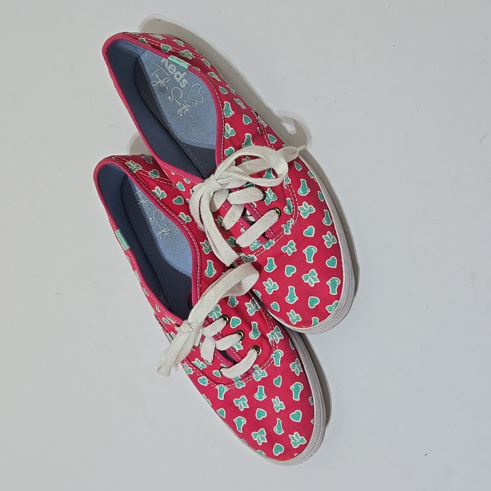 Taylor Swift Keds Cat, Bow And Heart Sneakers